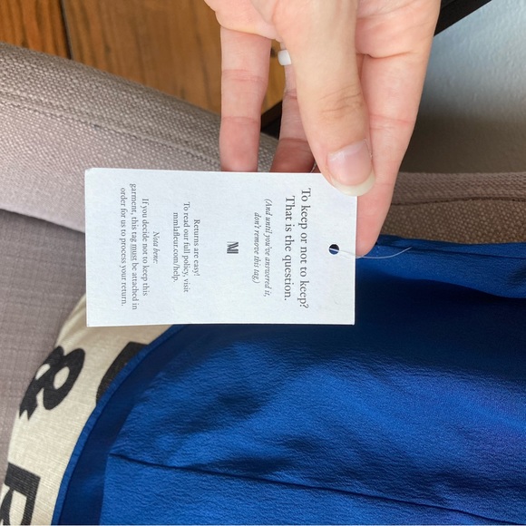 M.M. Lafleur The Gosia Dress in Soft Wave Azurite - Picture 5 of 11